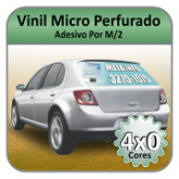 ADESIVO VINIL MICRO PERFURADO 1000X1000MM 1 UNIDADE